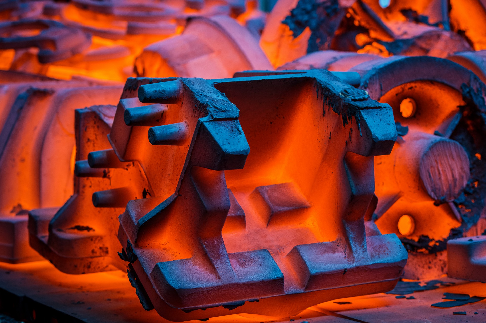 Iron,Casts,Turning,Cold,On,Air